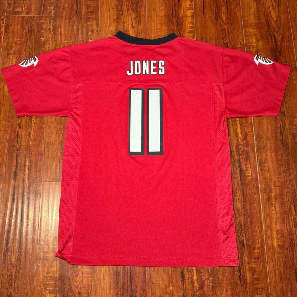 Julio Jones #21 Atlanta Falcons “Youth Size”XL Red NFL Players Jersey Preowned!